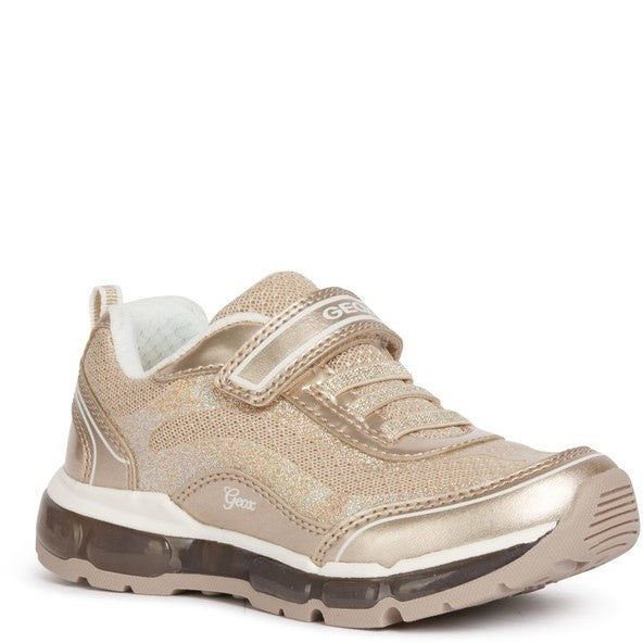 Girls Geox Android Trainer Silver | Brantano