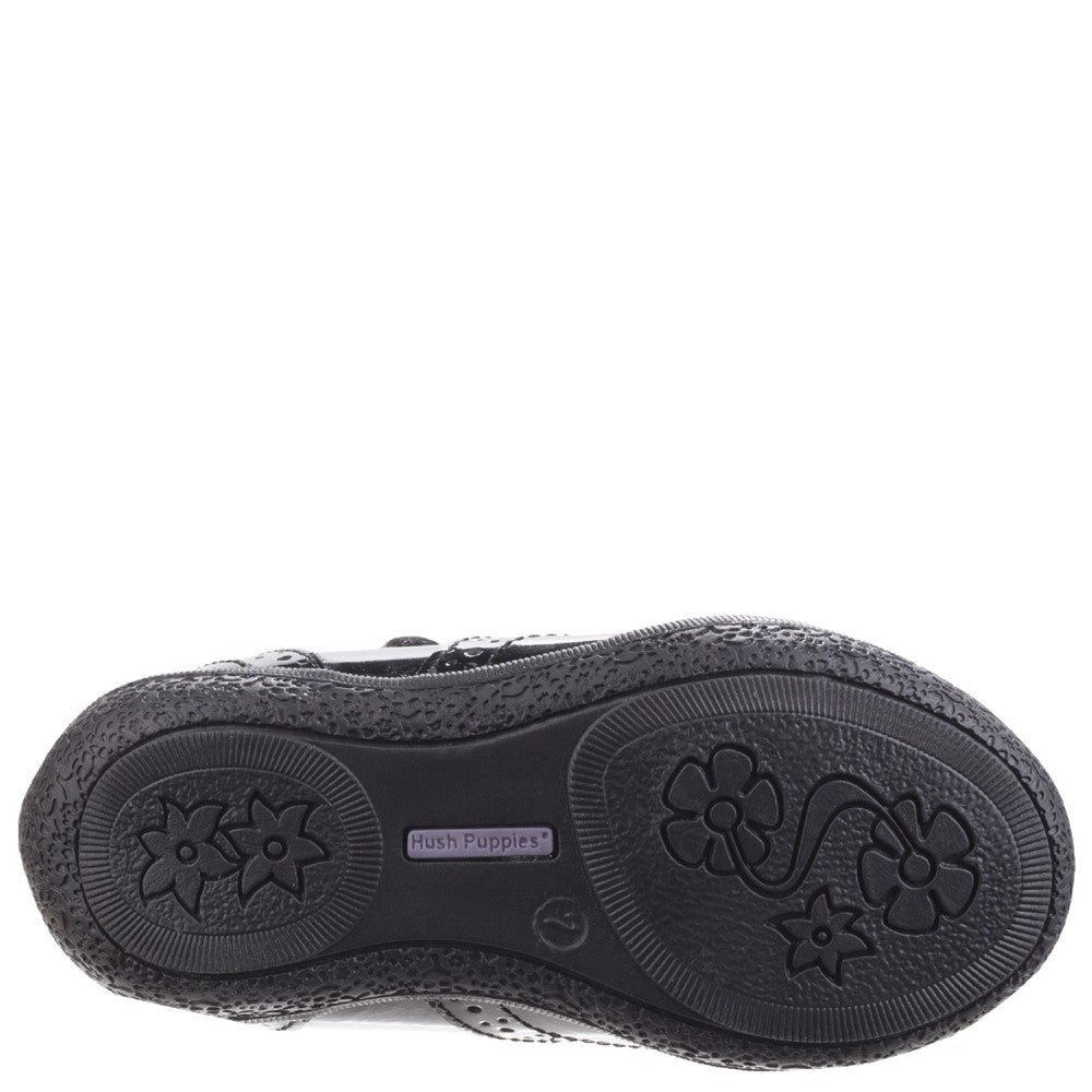 Hush Puppies Rina Patent Infant School Shoes