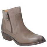 Hush Puppies Isla Zip Up Ankle Boot