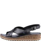 Hush Puppies Elena Cross Over Wedge Sandal