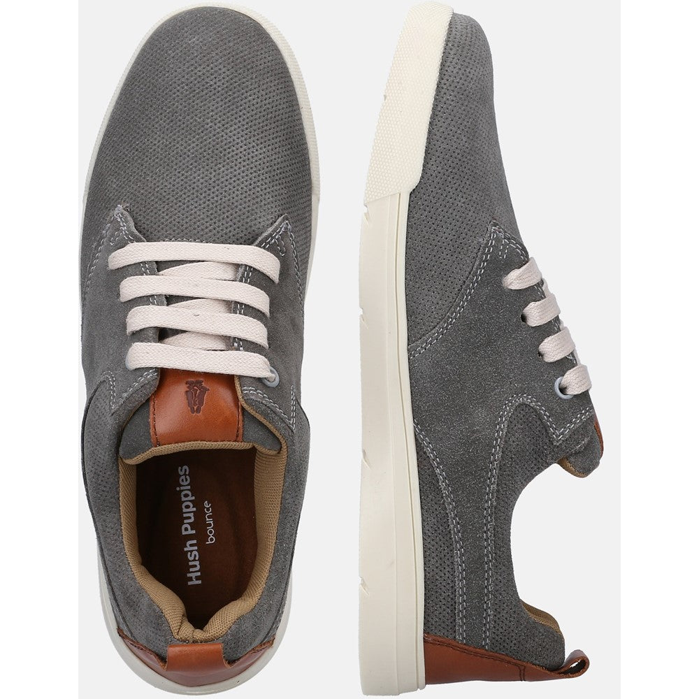 Grey hush puppies shoes hotsell