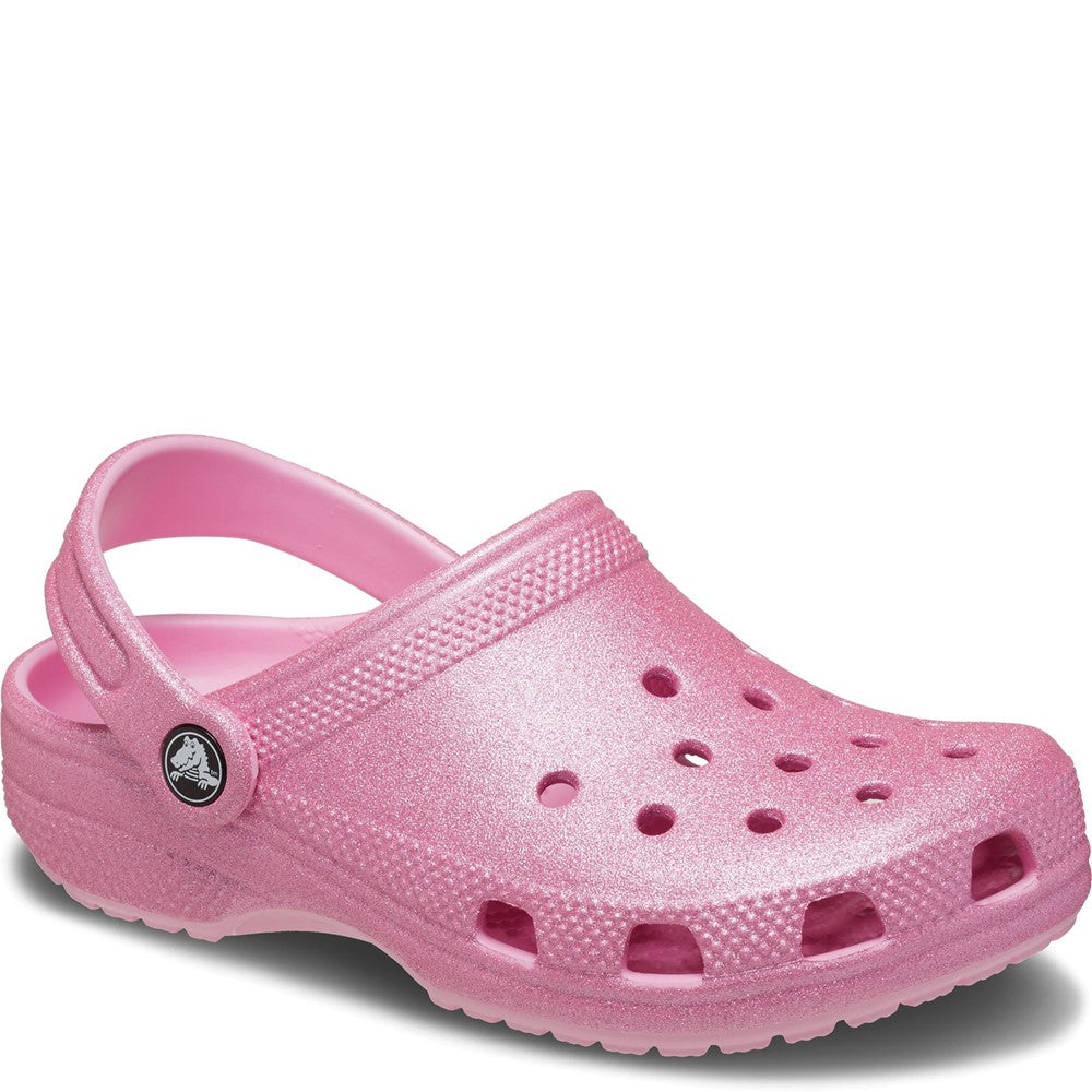 Crocs Toddler Classic Glitter Clog