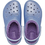 Crocs Kids Classic Glitter Lined Clog