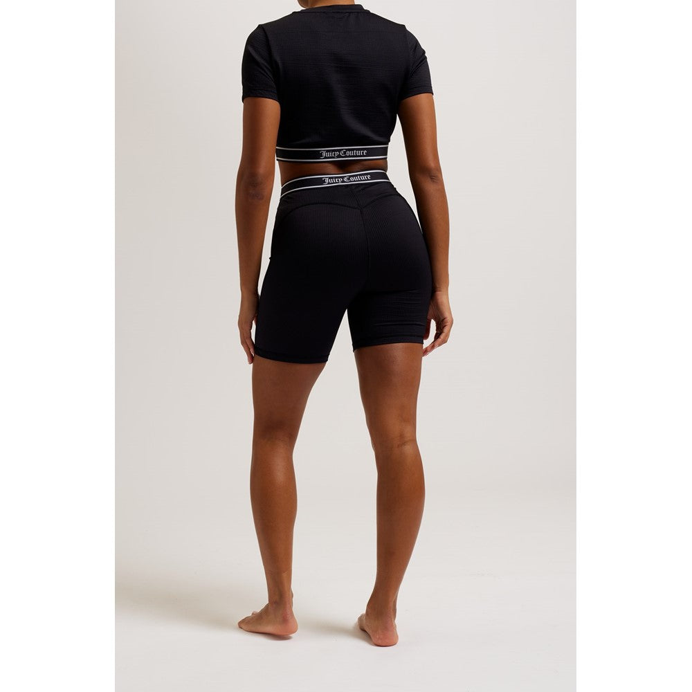 Juicy Couture Rayon Rib Cycling Shorts