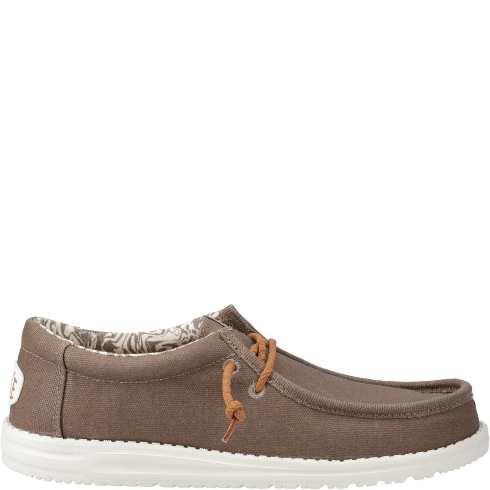 HEYDUDE Wally Waxed Canvas Shoes