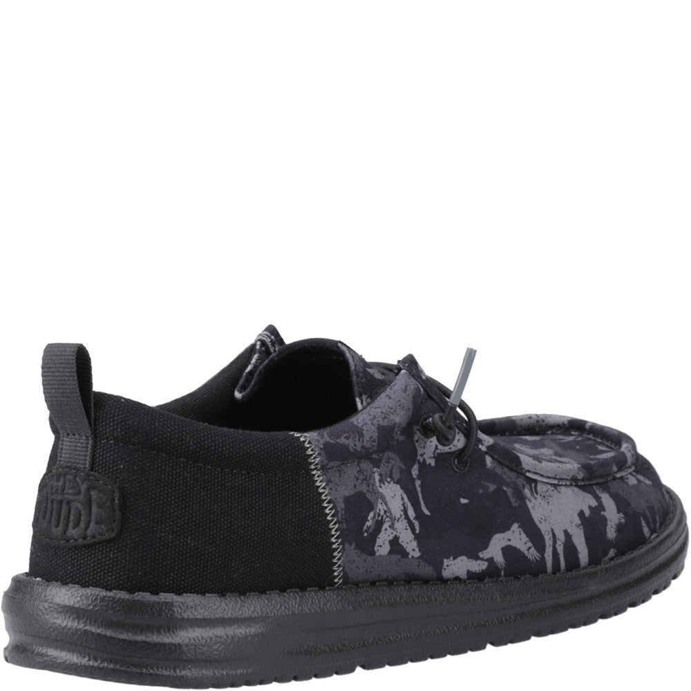 HEYDUDE Wally Funk Hunt Camo Shoes