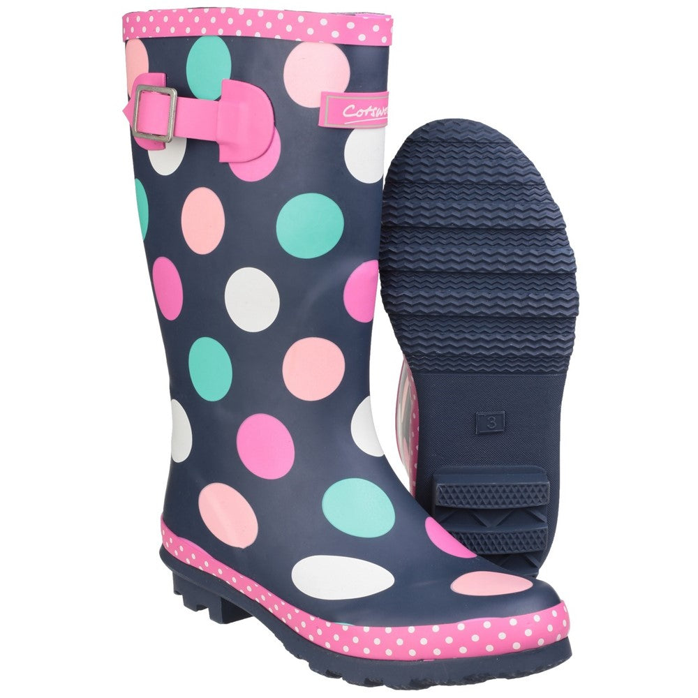 Cotswold Dotty Jnr Pull On Wellington Boot