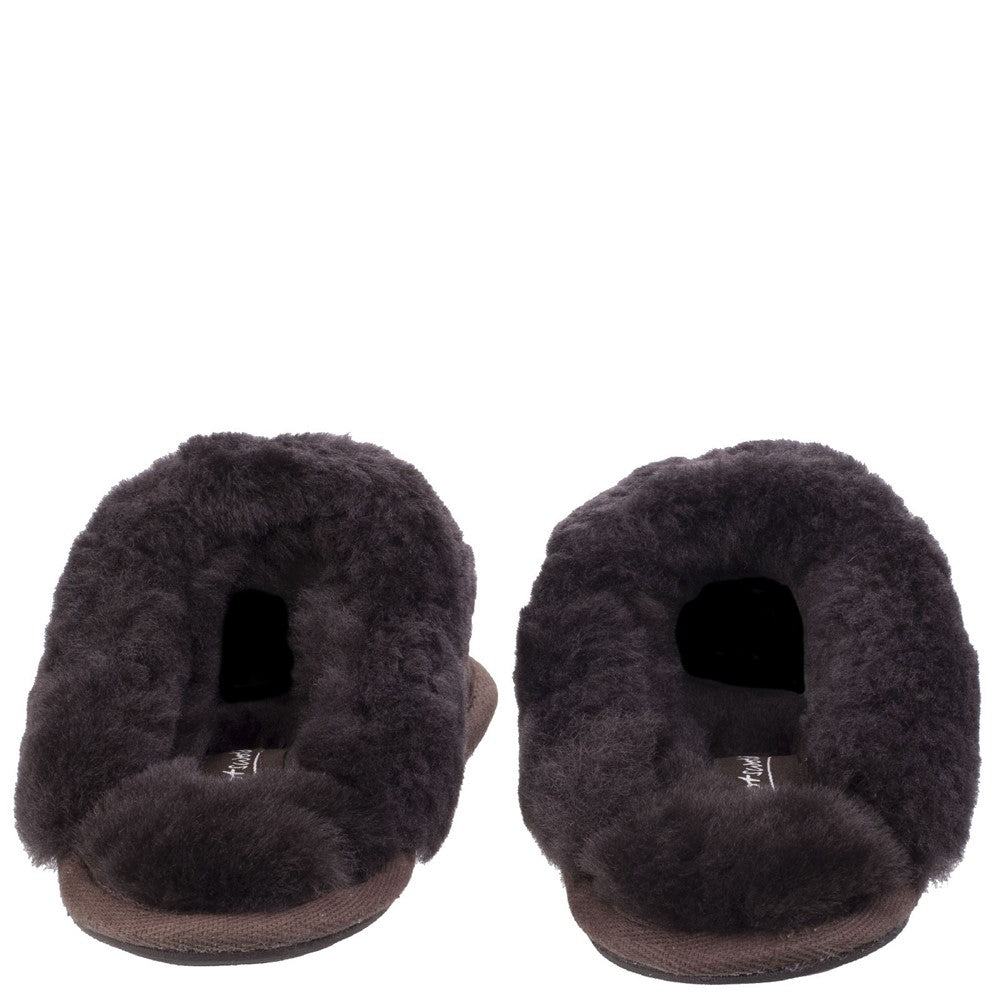 Cotswold Lechlade Sheepskin Mule Slipper