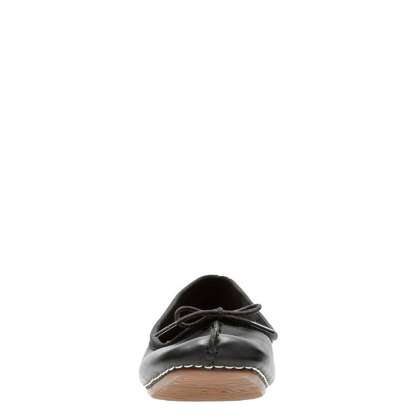 Womens Clarks Freckle Ice Slip On Shoe Black | Brantano