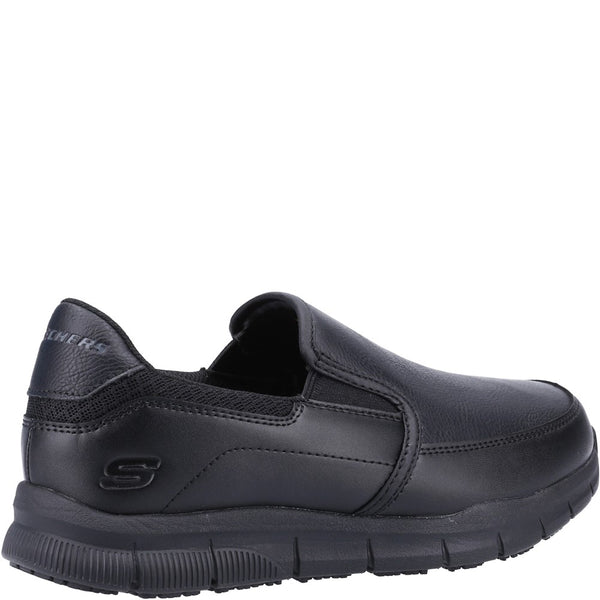 Womens Skechers Nampa Annod Occupational Shoes Black | Brantano