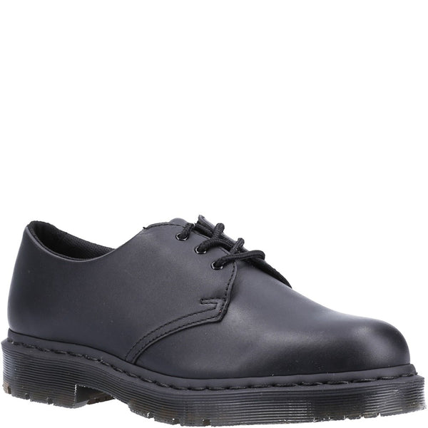 Mens Dr Martens 1461 Mono Slip Resistant Leather Shoes Black | Brantano