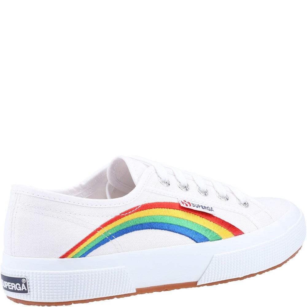 Superga 2750 Rainbow Embroidery Trainer