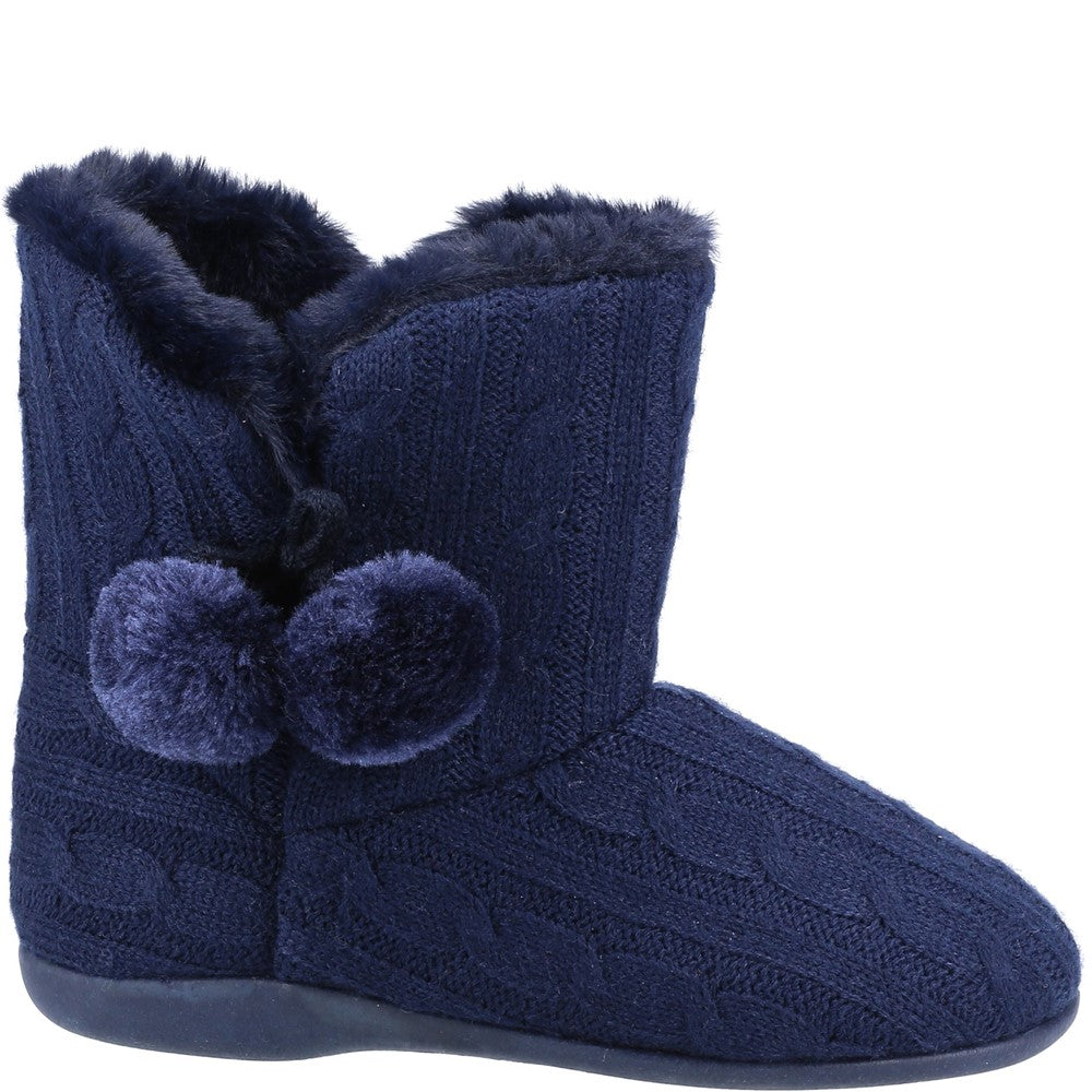 Fleet & Foster Apple Knitted Bootie Slipper