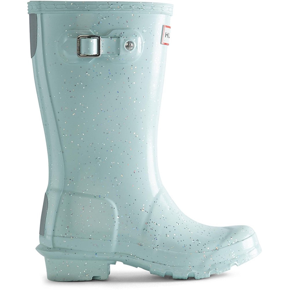 Hunter Big Kids Giant Glitter Wellington Boots