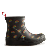 Hunter Play Short Mini Rainbow Print Boot