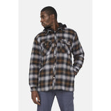 Dickies Fleece Hood Flannel Shirt Jacket