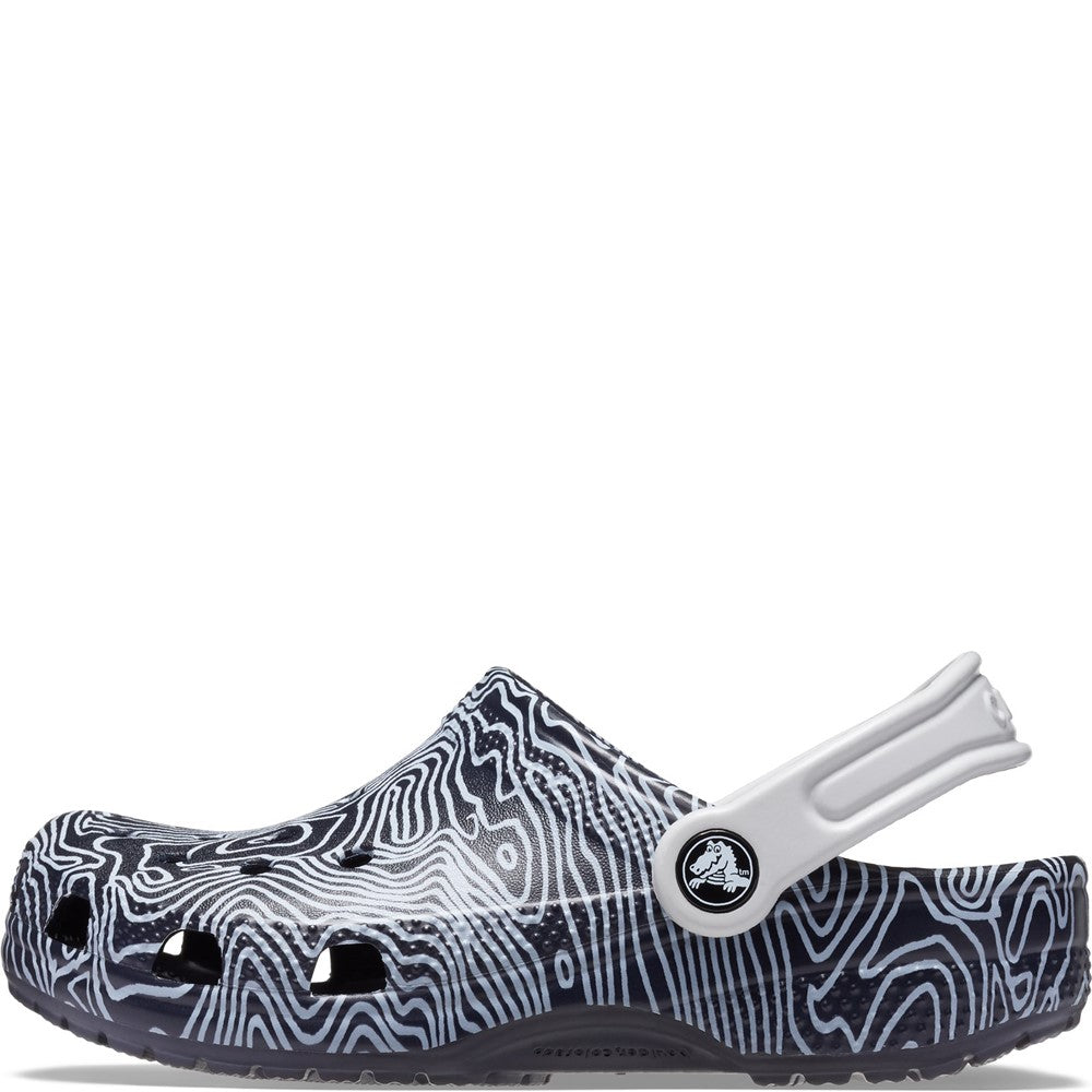 Crocs Kids Classic Topographic Clog