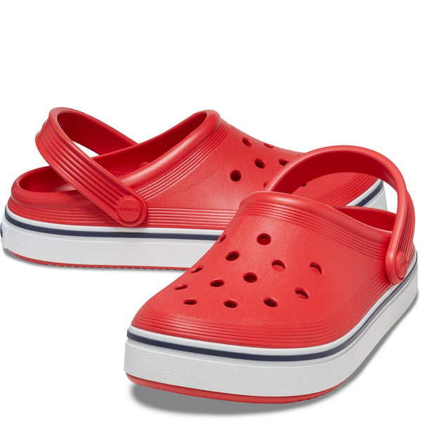 Kids Crocs Crocband Clean Clog Red | Brantano